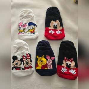 Disney socks new 5 pairs